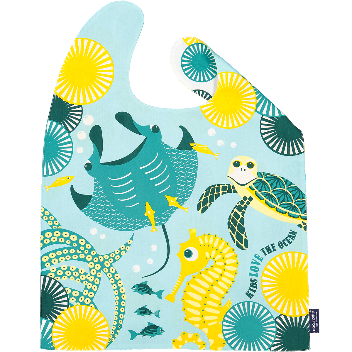 Grande serviette - bavoir OCEAN