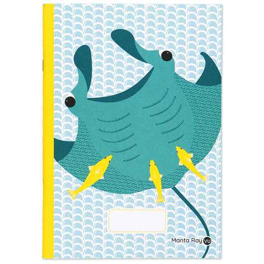 Cahier A5 Raie Manta