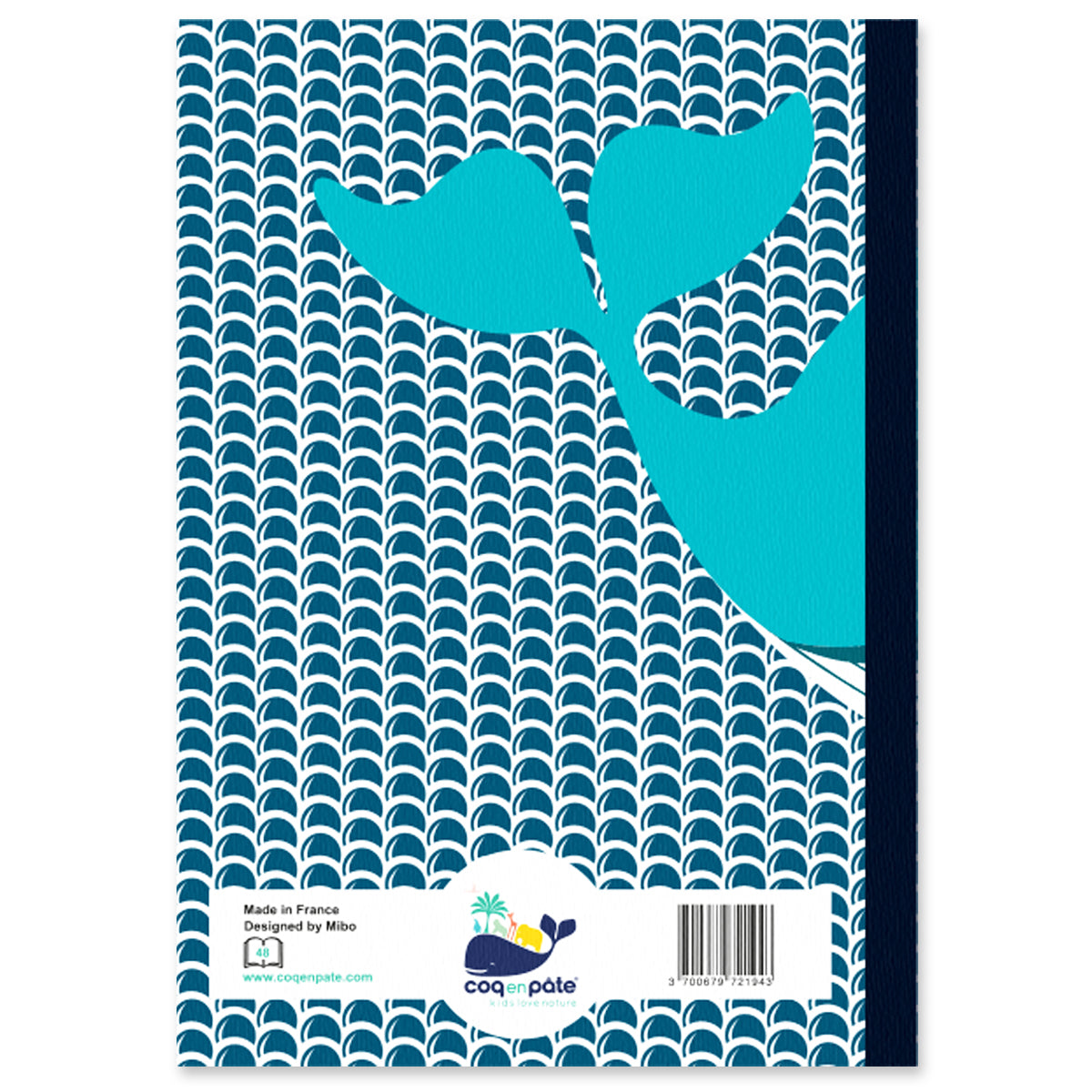 Cahier A5 Baleine
