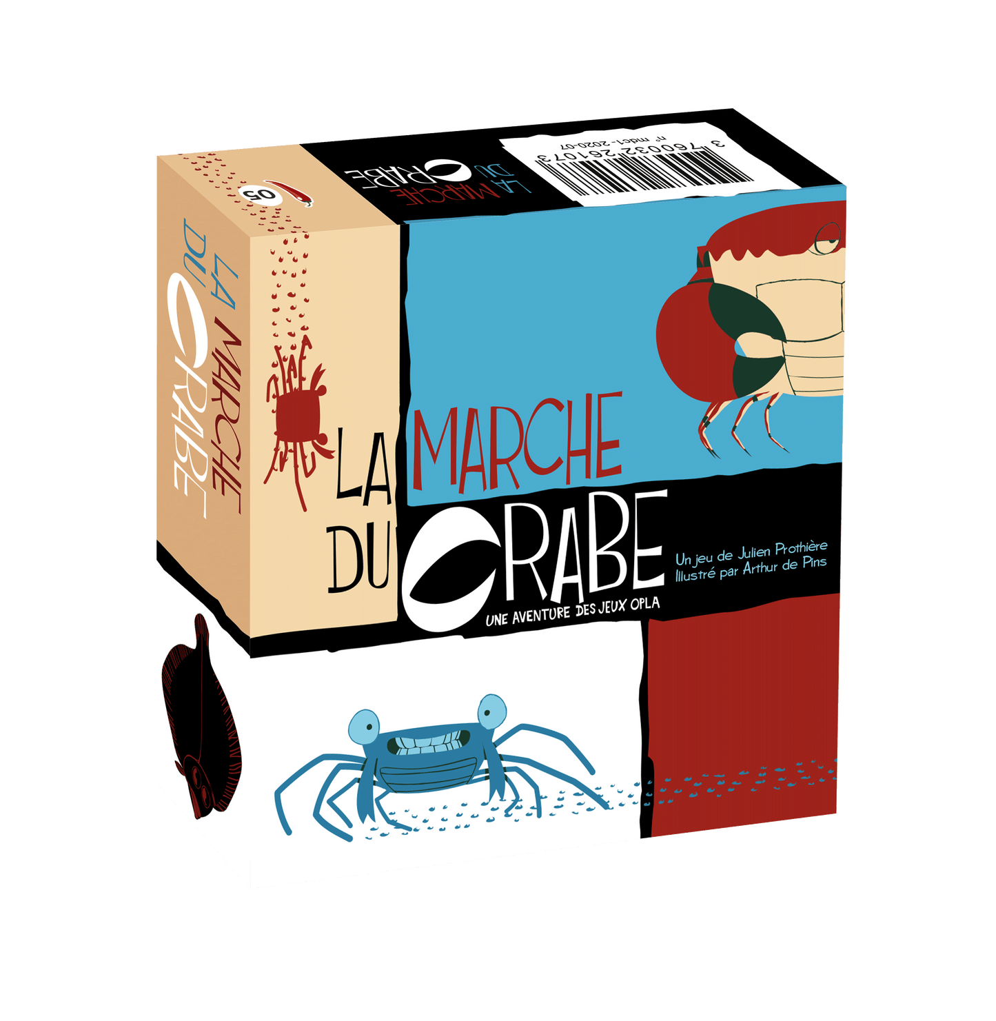 Jeu LA MARCHE DU CRABE (dès 8 ans)