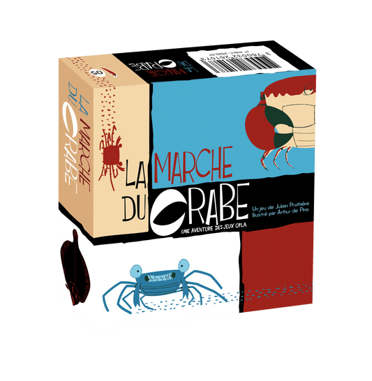 Jeu LA MARCHE DU CRABE (dès 8 ans)