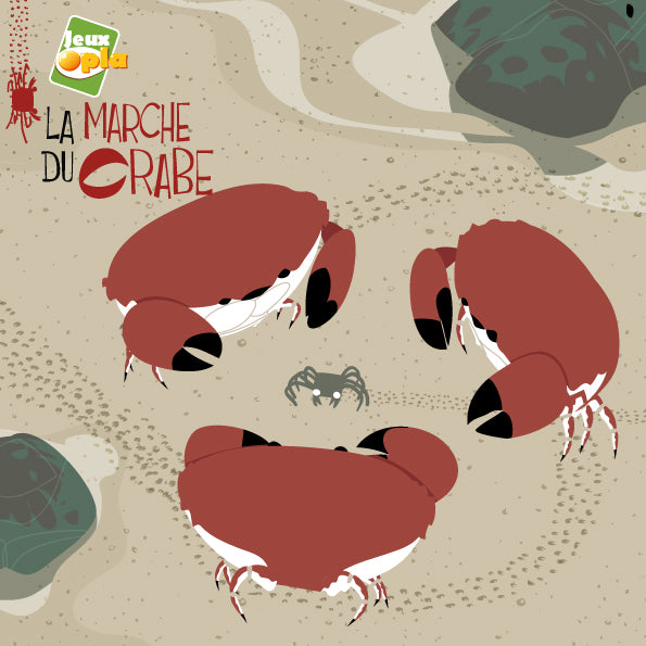 Jeu LA MARCHE DU CRABE (dès 8 ans)