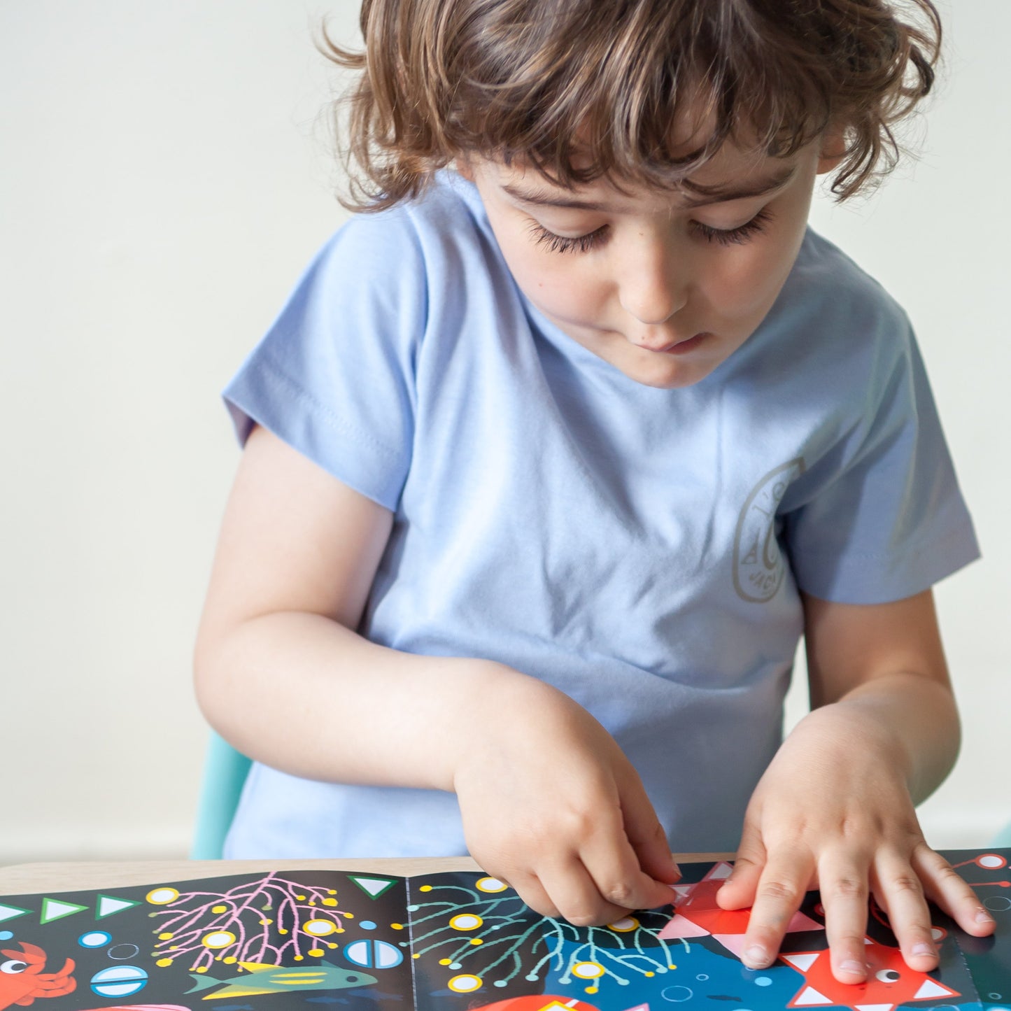 Poster créatif 750 Stickers AQUARIUM (3-7 ANS)