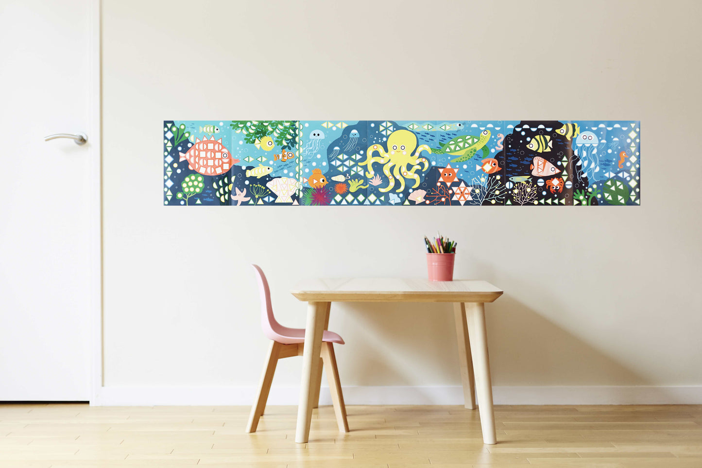 Poster créatif 750 Stickers AQUARIUM (3-7 ANS)
