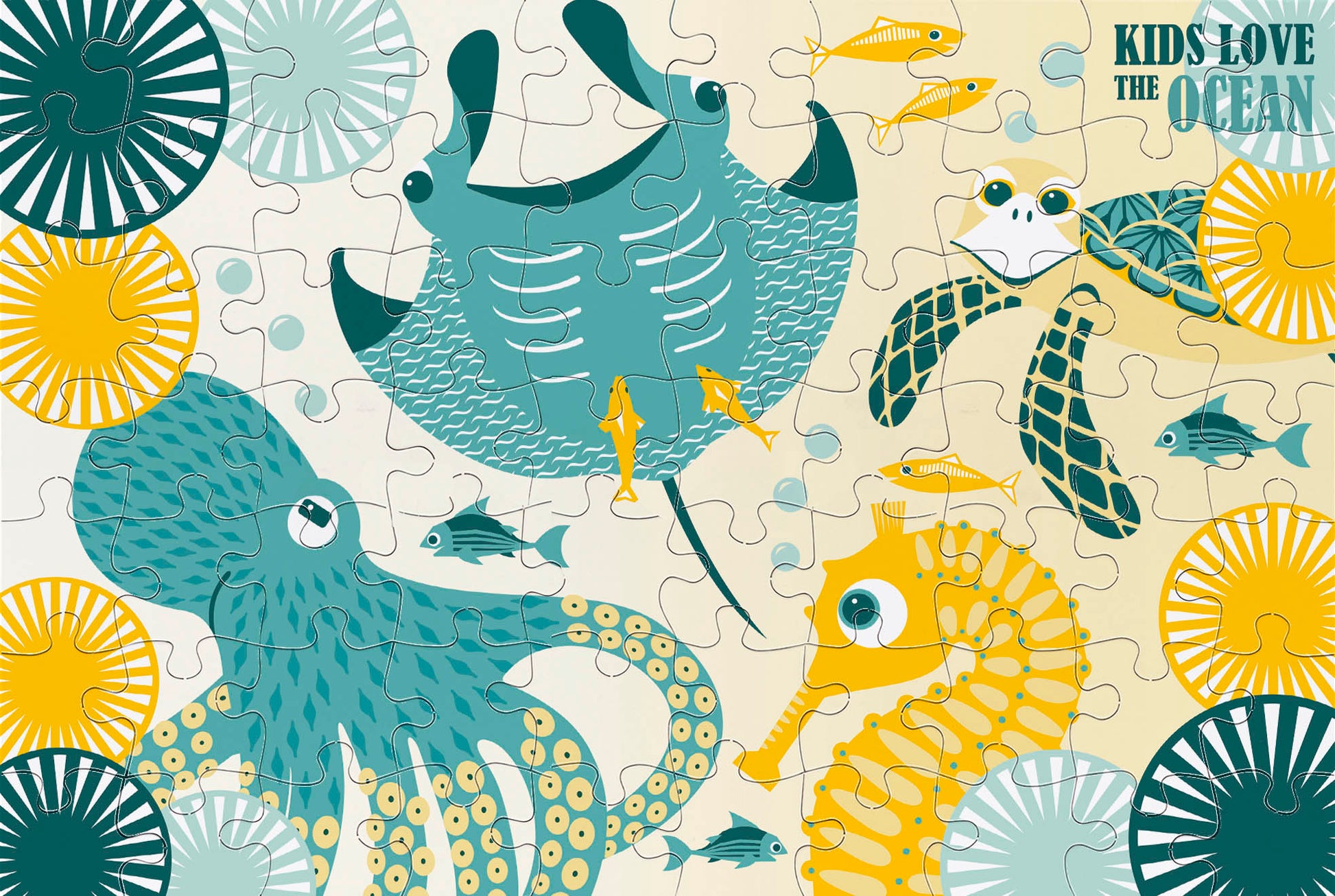 Puzzle 70 pièces OCEANS (dès 5 ans) – Fishishop